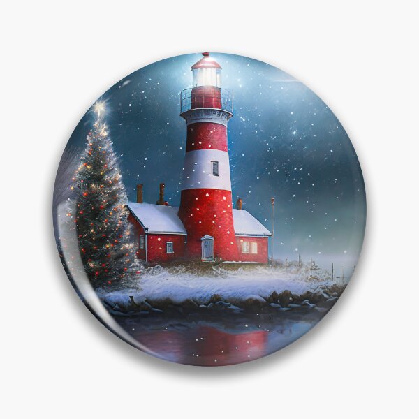 Item preview, Hermoso faro navideño designed and sold by Blue Horse Photo Magic.