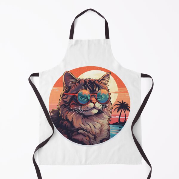 Item preview, Cat's Coastal Retreat: Beach Blissful Moments designed and sold by Artful-Adam.