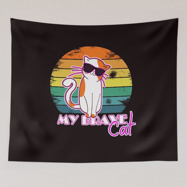 Item preview, My Brave Cat designed and sold by Bukhisz.