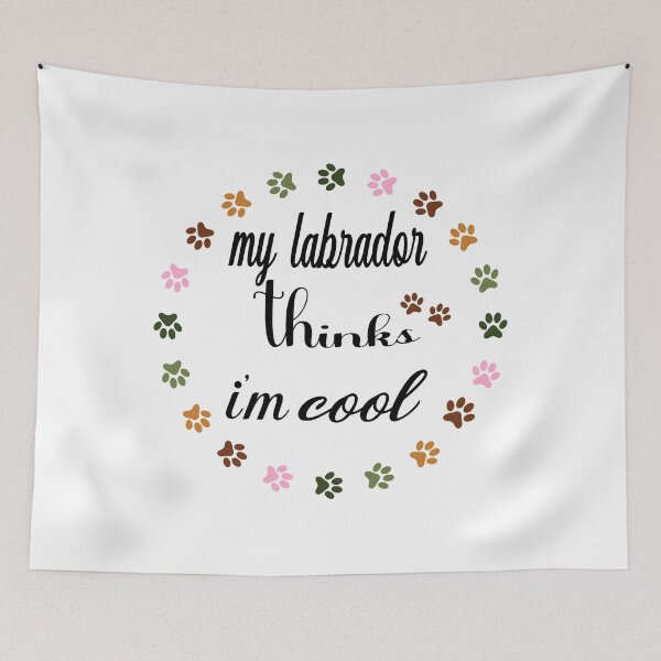Item preview, my labrador thinks im cool, cool dog lover graphic  designed and sold by Latifay.