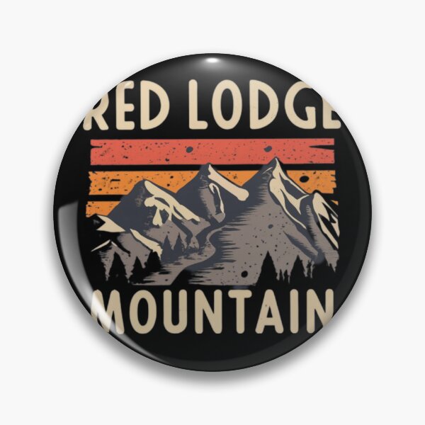 Item preview, Red Lodge Mountain - Montana  designed and sold by GroovyDino.