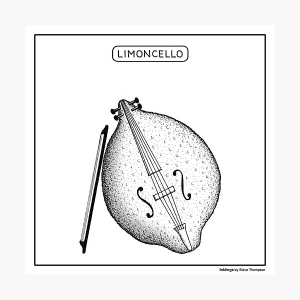 Item preview, Limoncello designed and sold by Inklings cartoons.