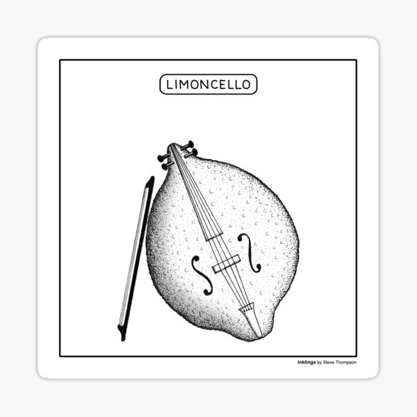 Item preview, Limoncello designed and sold by Inklings cartoons.