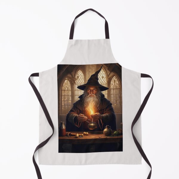 Item preview, Medieval wizard making magic designed and sold by erozzz.