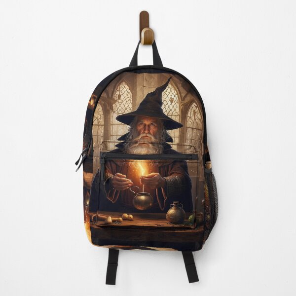 Item preview, Medieval wizard making magic designed and sold by erozzz.