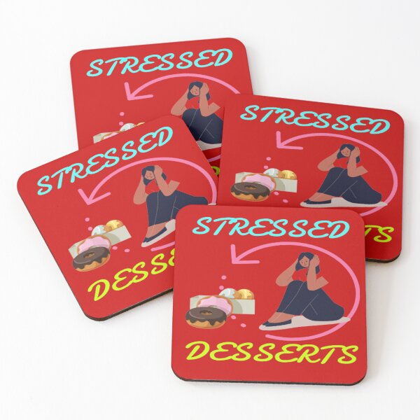 Item preview, Stressed Spelled Backwards Is Desserts - Dessert - Stress Eating - Doughnuts - Foodie - Sweet Tooth  designed and sold by surprise-to-me.