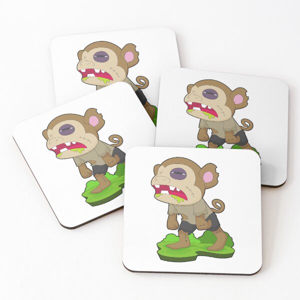 Item preview, Monkey Halloween Zombie designed and sold by Snabdesign84.
