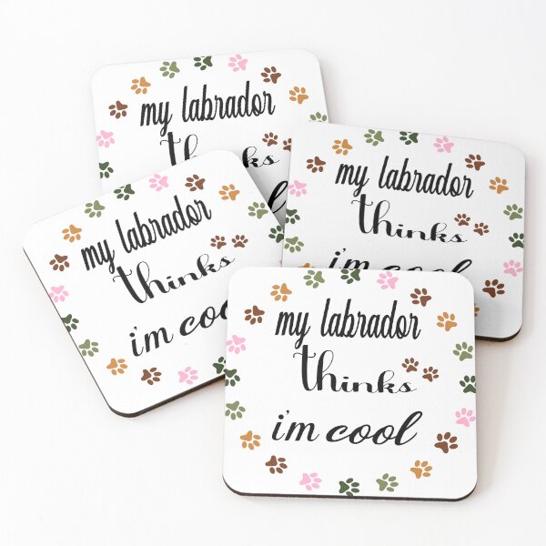 Item preview, my labrador thinks im cool, cool dog lover graphic  designed and sold by Latifay.