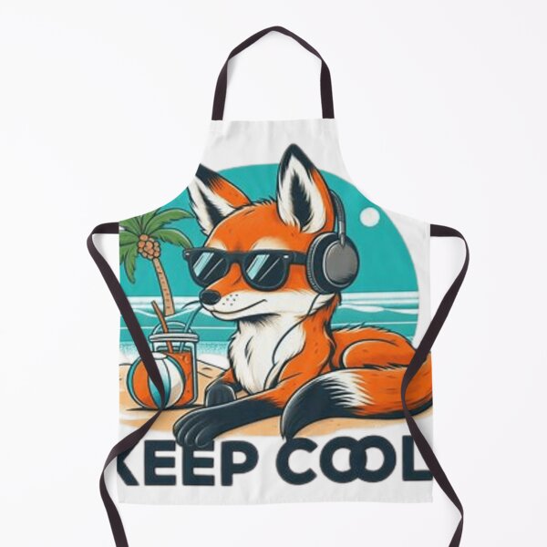 Item preview, Foxy Chic: Unleash Cool Vibes with our Keep Cool Fox T-Shirt designed and sold by Puppy Paws.