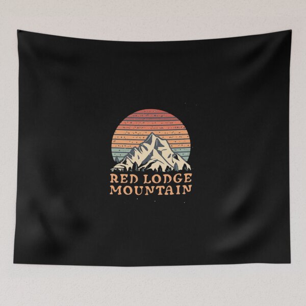 Item preview, Red Lodge Mountain - Montana  designed and sold by GroovyDino.