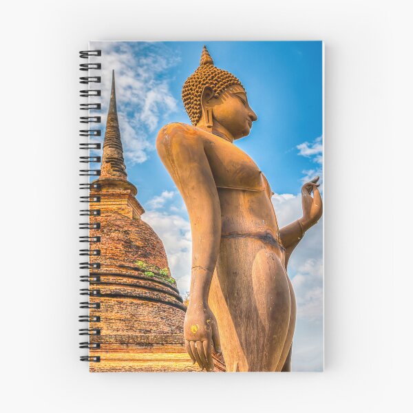 Item preview, Sukhothai Historical Park Buddha Thailand designed and sold by AJEvans.