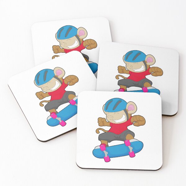 Item preview, Monkey Skater Skateboard  designed and sold by Snabdesign84.
