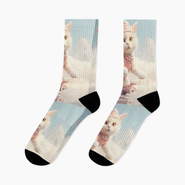 Item preview, Ice Skating Cat designed and sold by kaii572519.