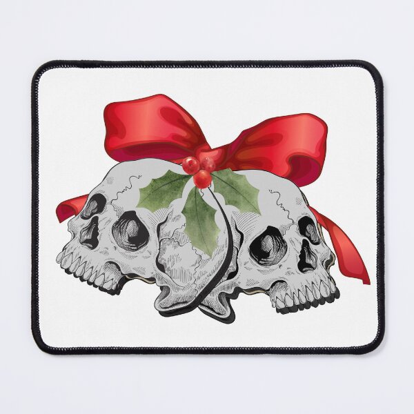 Item preview, Jingle Bells Christmas Skulls designed and sold by CalmYourTees.