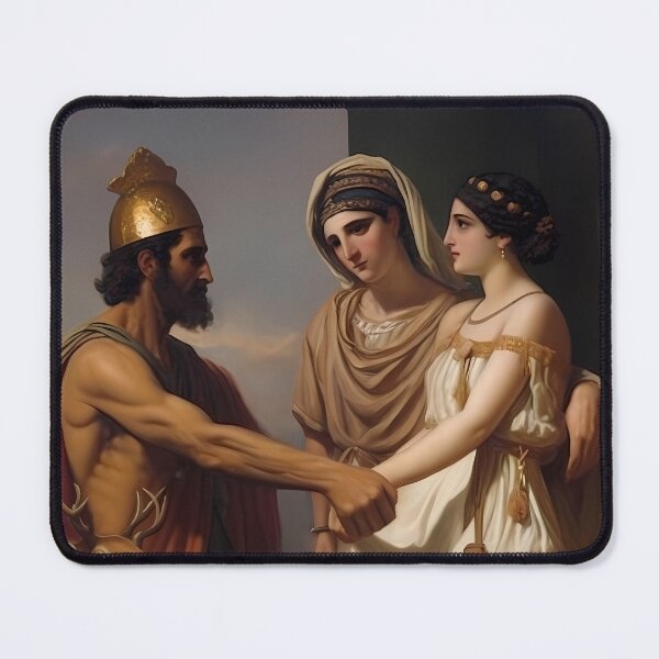 Item preview, The Sacrifice Of Iphigenia designed and sold by TalosGallery.