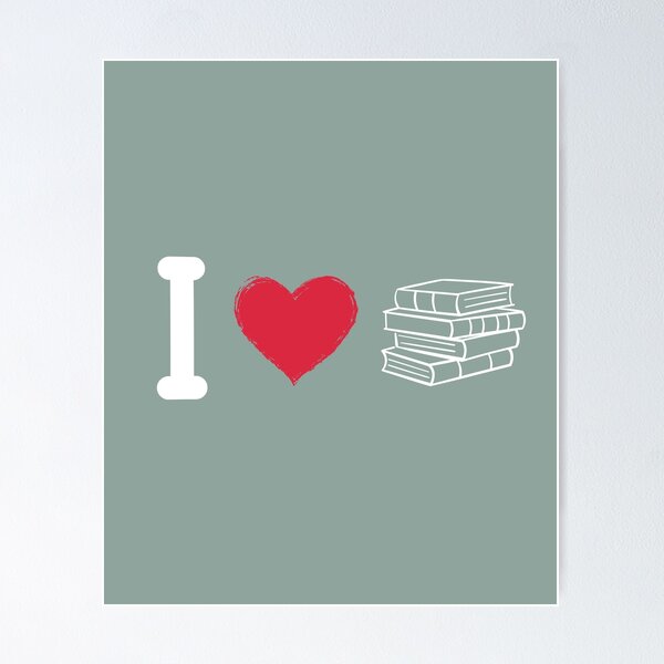 Item preview, I love books designed and sold by Humanity brush .