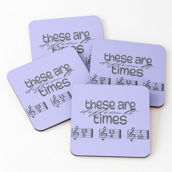 Item preview, These Are Difficult Times - For musicians and music lovers designed and sold by TilmanTrades.