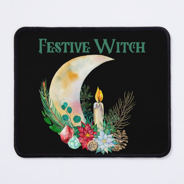 Item preview, Yule Festive Witch designed and sold by 2ndHndRebellion.