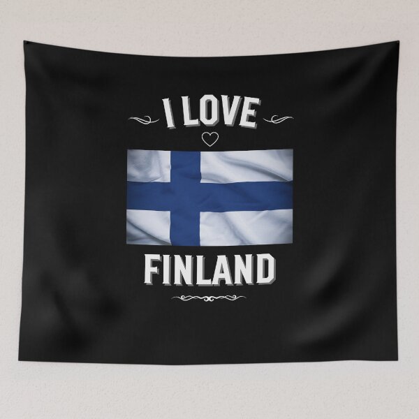 Item preview, I Love Finland designed and sold by LoveMyRoots.