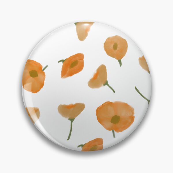 Item preview, Orange Poppy flowers  designed and sold by skysshobu.