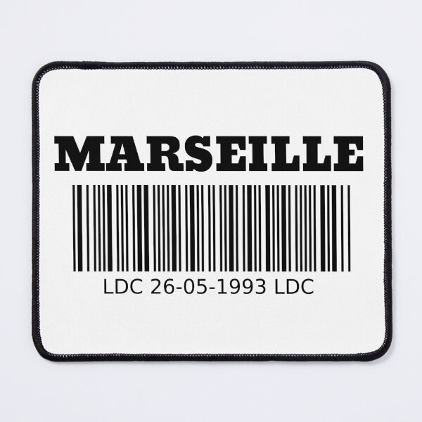 Item preview, OM Marseille Barcode O.M designed and sold by chris34600.