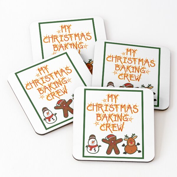 Item preview, My Christmas baking crew with stars designed and sold by Art-Istin-See.