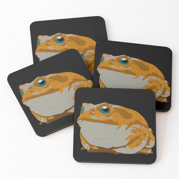 Item preview, A gold toad with turquoise eyes designed and sold by aquanour.