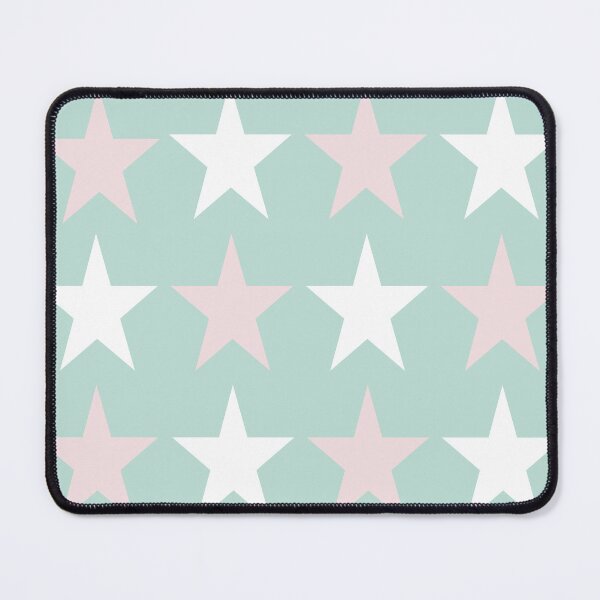 Item preview, Large PALE PINK, WHITE and MINT GREEN STARS designed and sold by RachelMacht.