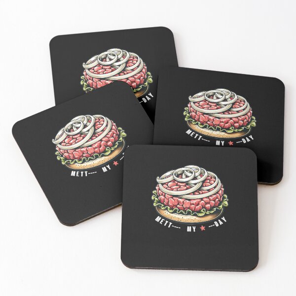 Item preview, Comic Mettbrötchen Hackepeter Thuringian Mett designed and sold by sbachstroem.