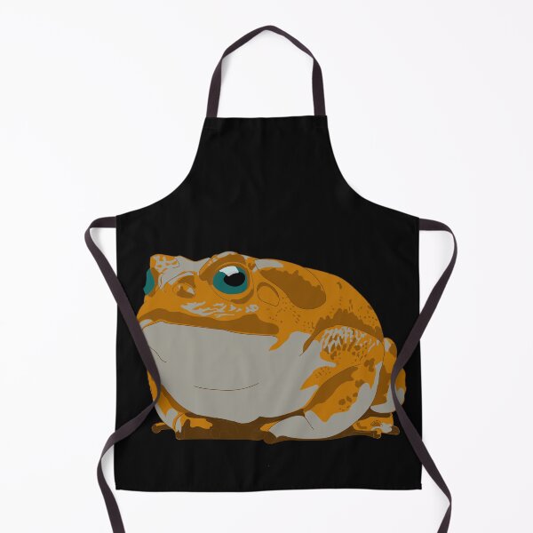 Item preview, A gold toad with turquoise eyes designed and sold by aquanour.