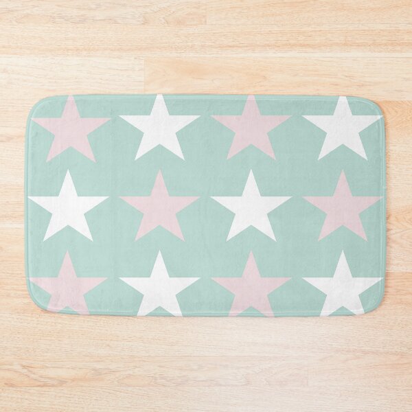 Item preview, Large PALE PINK, WHITE and MINT GREEN STARS  designed and sold by RachelMacht.