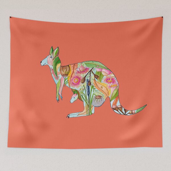 Item preview, Kangaroo, Aussie icon! Ideal for overseas as presents! designed and sold by Nature in Tasmania.