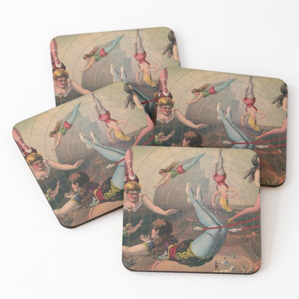 Item preview, Old-School Circus Magic: Acrobats' Spectacle Art designed and sold by InnerCitadel.
