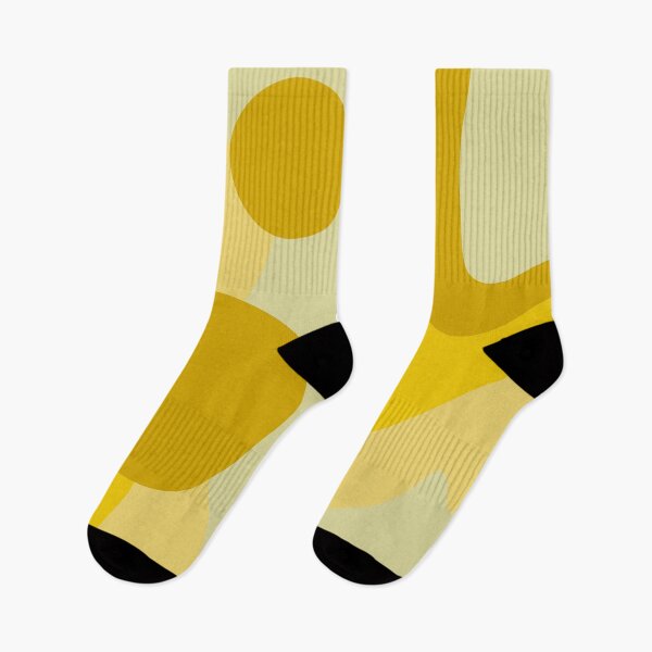 Item preview, Yellow Abstract Curved Pattern designed and sold by MyMushroomGrove.