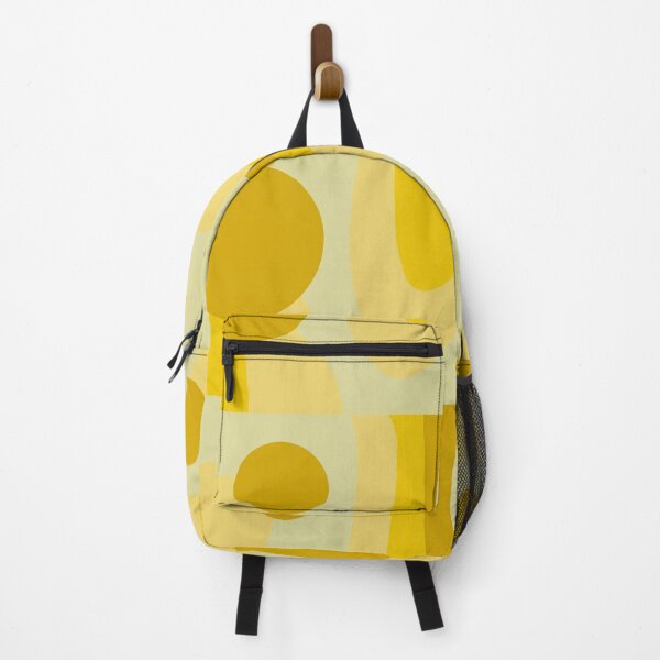 Item preview, Yellow Abstract Curved Pattern designed and sold by MyMushroomGrove.