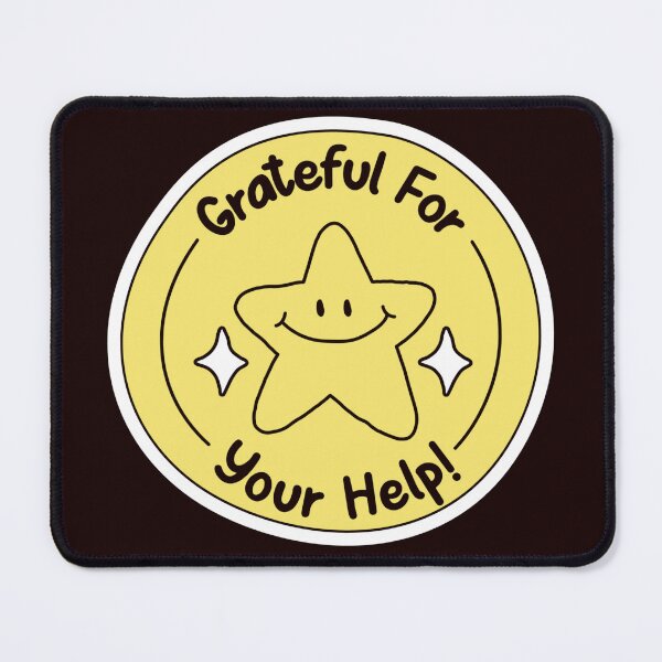 Item preview, Grateful for yor help designed and sold by Studio-wzory.