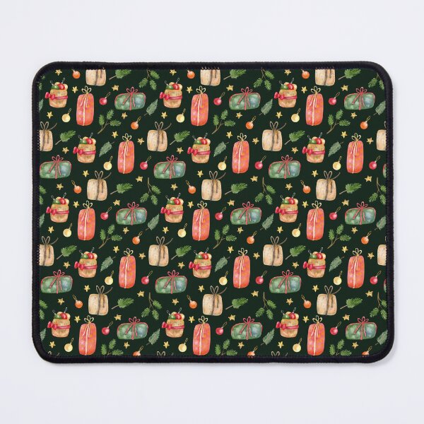 Item preview, Seamless pattern with Christmas baubles and gift boxes. designed and sold by CircinusStore.