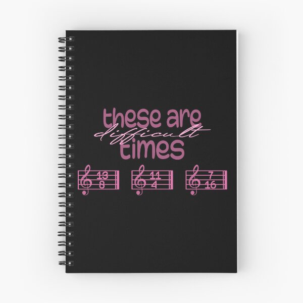 Item preview, These Are Difficult Times - For musicians and music lovers designed and sold by TilmanTrades.
