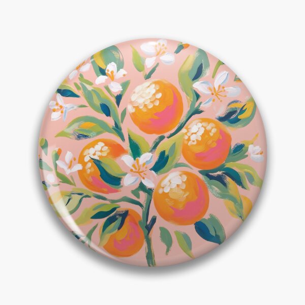 Aperçu de l'œuvre Fleurs d'oranger preppy créée et vendue par BrightTide.