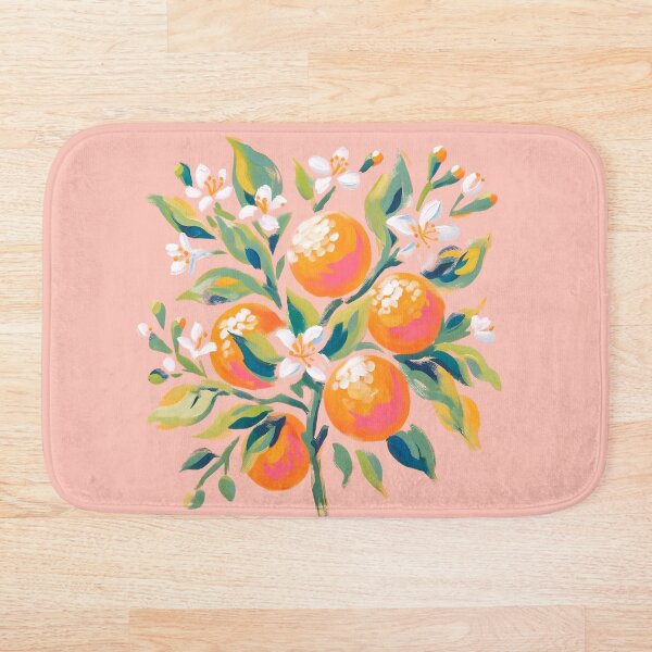 Artikelvorschau, Preppy Orangenblüten entworfen und verkauft von BrightTide.