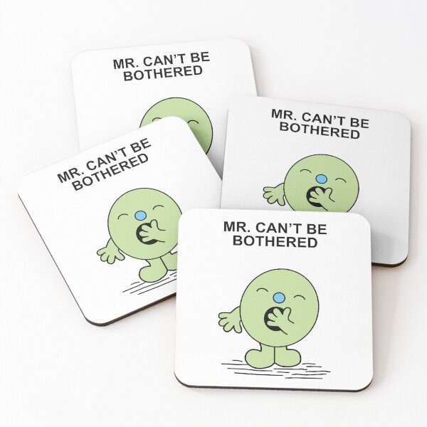 Item preview, Mr. Cant be Bothered designed and sold by Scat the cat.