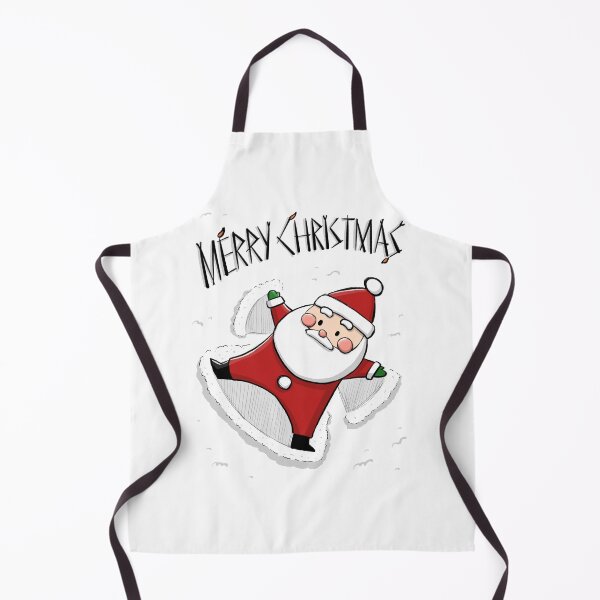 Artikelvorschau, Weihnachtsmann-Schneeengel - Frohe Weihnachten entworfen und verkauft von StudioHitsu.