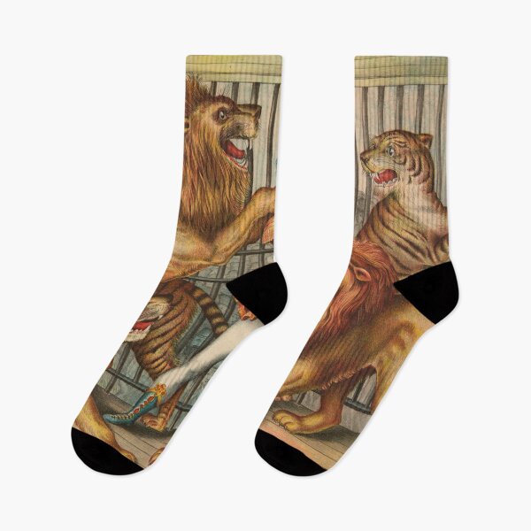 Item preview, Vintage Lion Tamer's Freak Show Poster Retro Circus designed and sold by InnerCitadel.