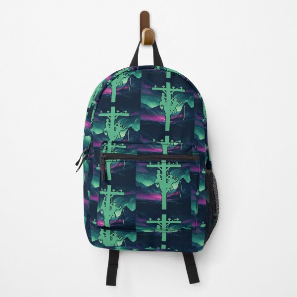 Item preview, Cool Electrical Lineman Aurora Borealis designed and sold by LineXpressions.