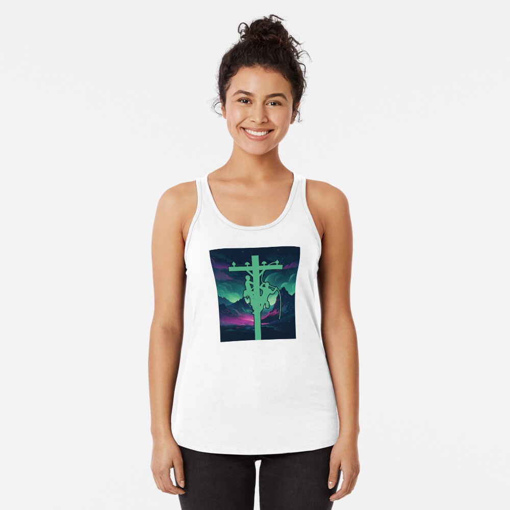 Item preview, Racerback Tank Top designed and sold by LineXpressions.