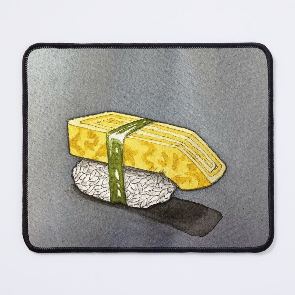 Item preview, Tamago nigiri (sweet egg omelette sushi) designed and sold by ImitationArt.