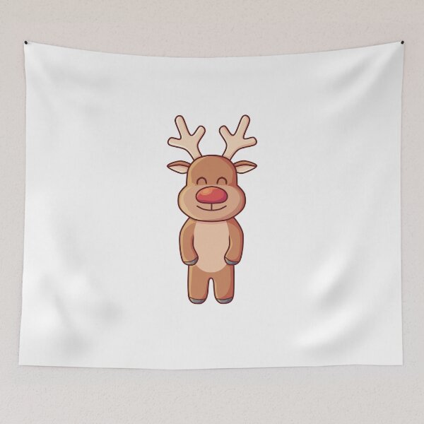 Item preview, Rudolph The Red Nose Reindeer designed and sold by SatuStudio.