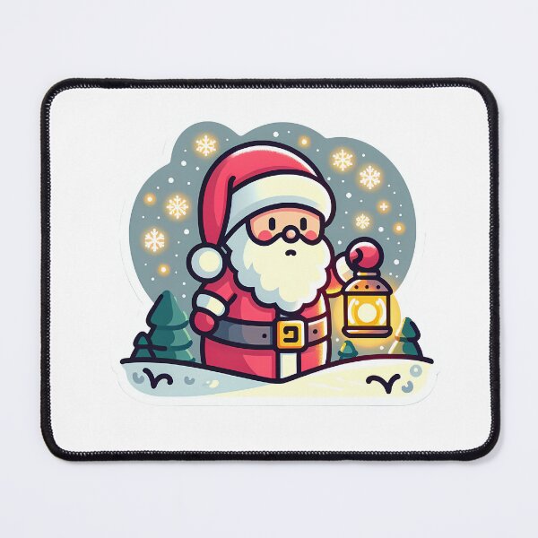 Item preview, Santa's Lantern Glow: A Prelude to Christmas Eve designed and sold by nexanova369.