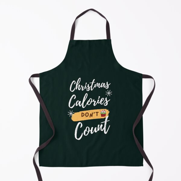 Item preview, Christmas calories dont count Tshirt design dark green 2023 designed and sold by Trendi-Design.
