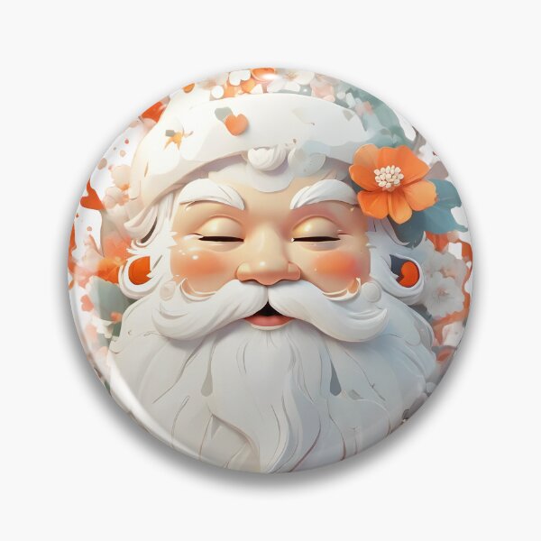 Item preview, Cute Santa Face - Funny Christmas - Christmas Day - Santa Claus designed and sold by stylishdzign.